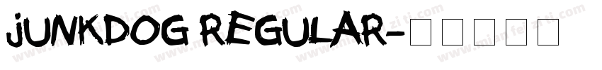 JunkDog Regular字体转换